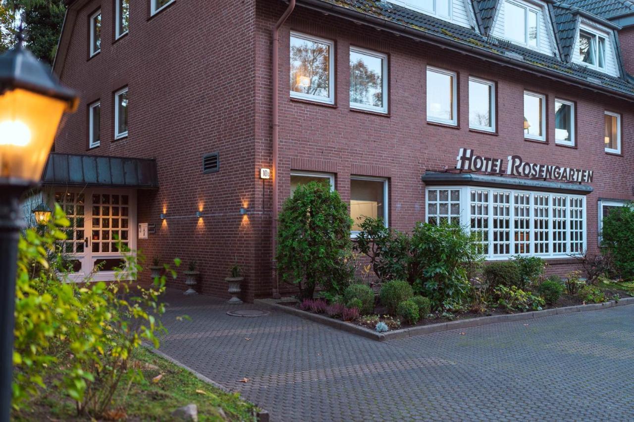 Hotel Garni Rosengarten Hamburg Exterior foto